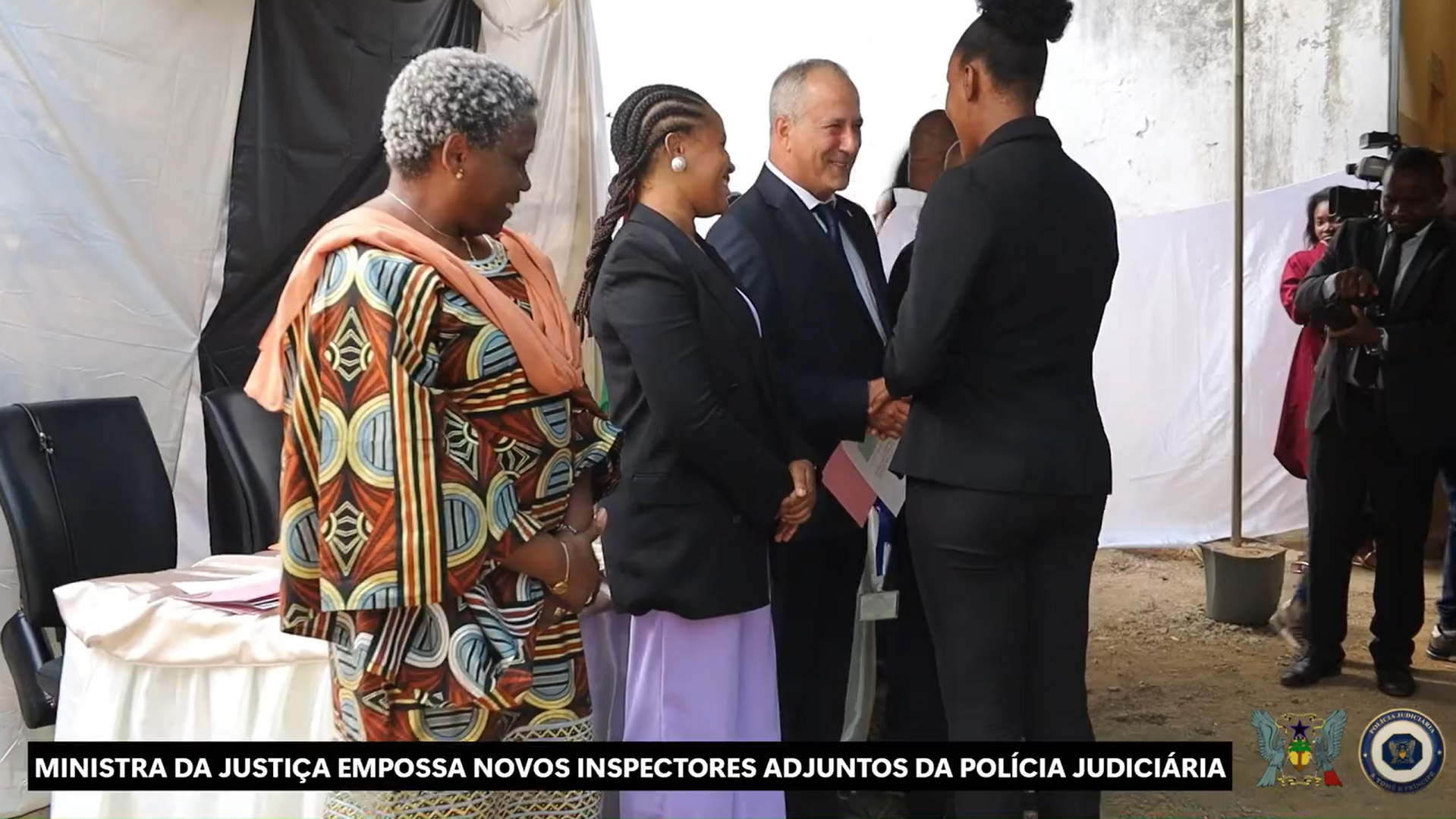 Cerimónia de tomada de posse de 15 inspetores da Polícia Judiciária